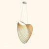 CLARISE Elegant Pendant Lamp With Wooden Ring For Modern Interiors
