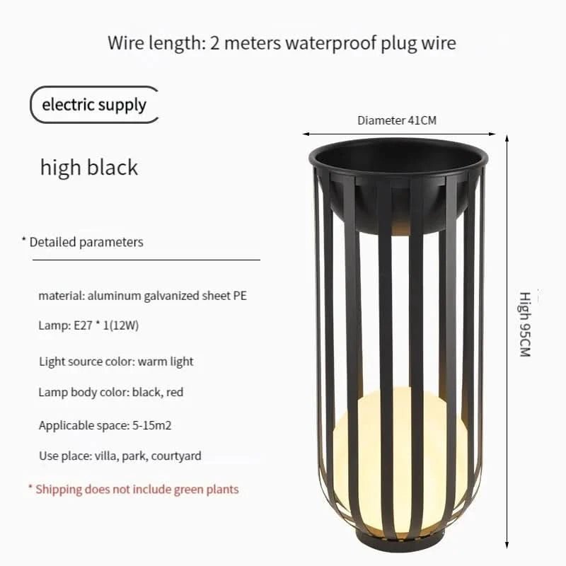 Kassia Illuminated Harmony Planters