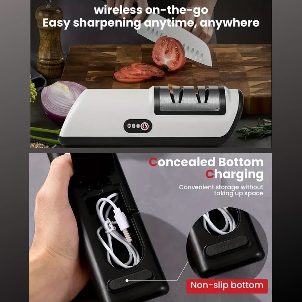 SharpLight Duo – Rechargeable 2-Stage Knife Sharpener