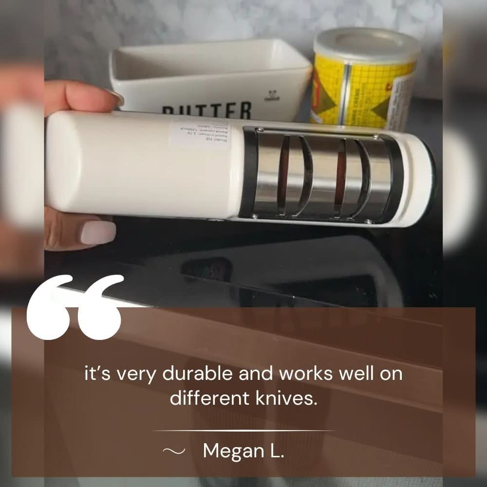 SharpLight Duo – Rechargeable 2-Stage Knife Sharpener