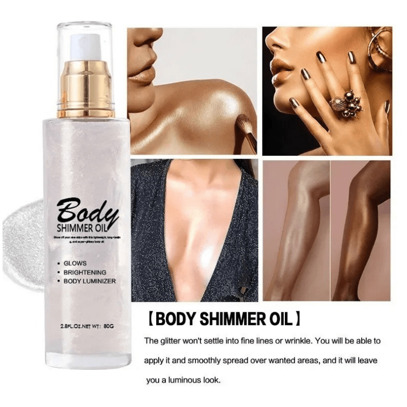 Shimmer Glow – Natural Body Oil For Radiant, Nourished Skin