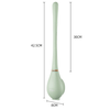HygieBrush – Hygienic Silicone Toilet Brush with Wall & Floor Mount