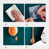 HygieBrush – Hygienic Silicone Toilet Brush with Wall & Floor Mount