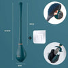 HygieBrush – Hygienic Silicone Toilet Brush with Wall & Floor Mount