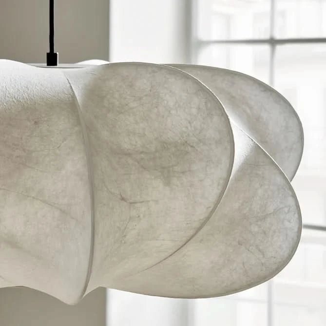 Victorina Pendant Light Silk Construction Modern Silhouette Living Room Eyecatcher