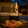 SlimFlame Tabletop Fireplace – Elegant Table Fire for Any Ambiance