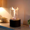 SlimFlame Tabletop Fireplace – Elegant Table Fire for Any Ambiance