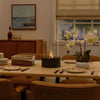 SlimFlame Tabletop Fireplace – Elegant Table Fire for Any Ambiance