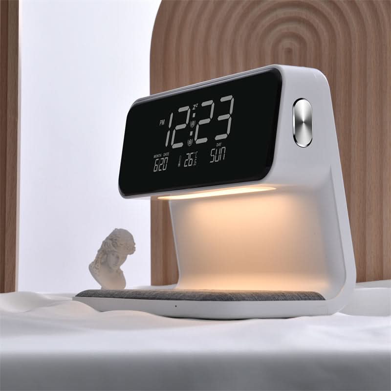 SleekStation – Aufgeräumte Nachttischlösung mit Touch-Lampe 7