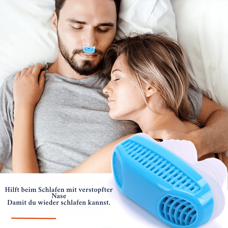 Schlafrein – Anti-Snoring & Air Filter System For Better Sleep