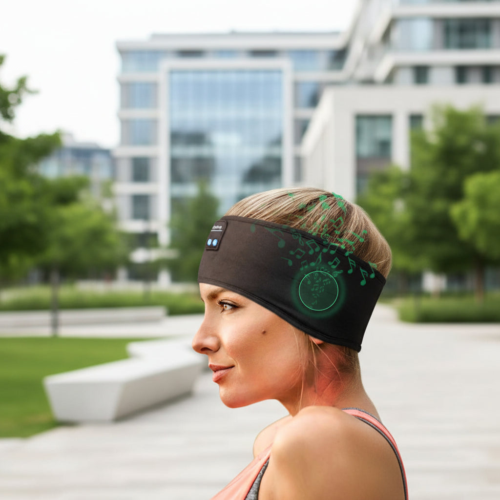 Schlafwelle – Bluetooth Sleep Headband for Restful Sleep & Relaxation