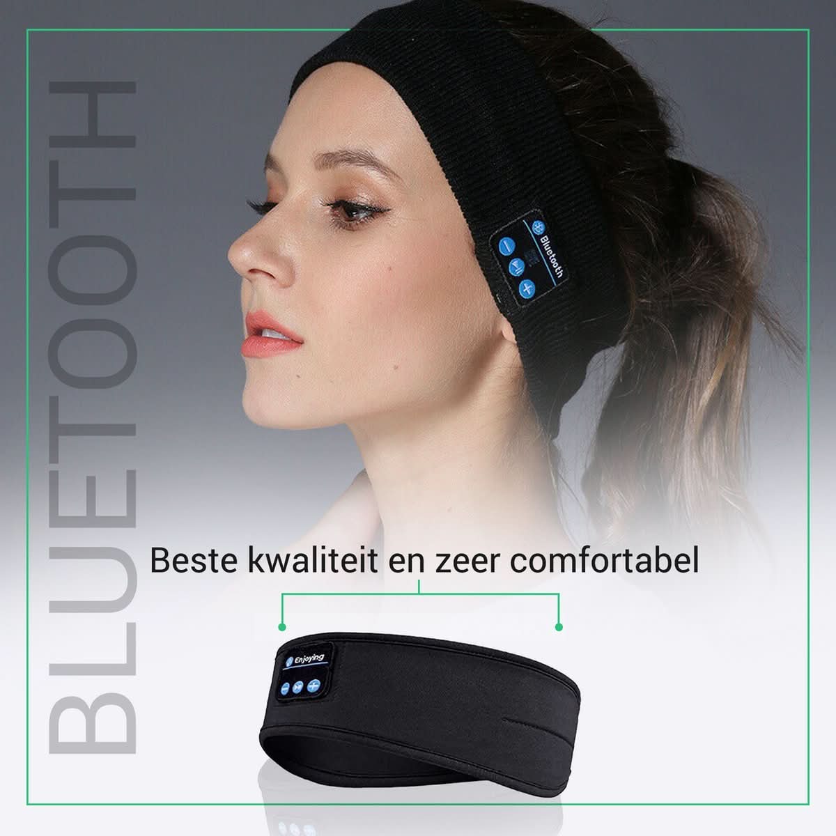 Schlafwelle – Bluetooth Sleep Headband for Restful Sleep & Relaxation