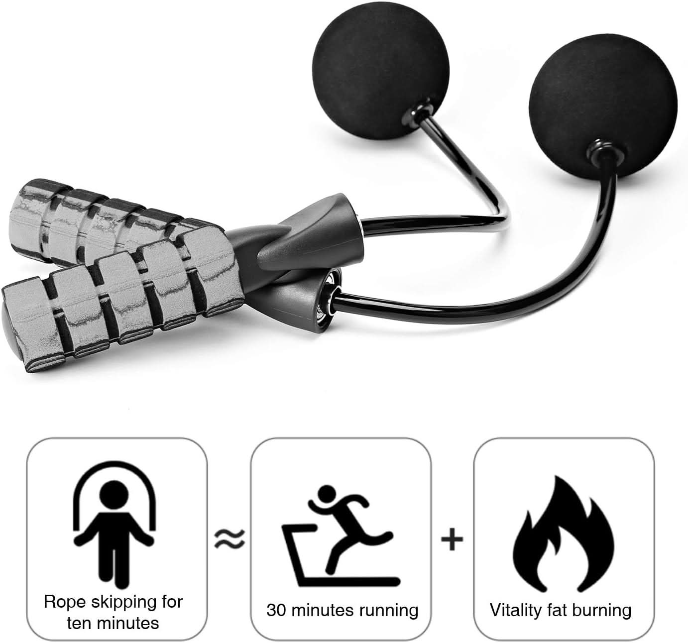 JumpFree – Wireless Weighted Jump Rope for Safe Workouts