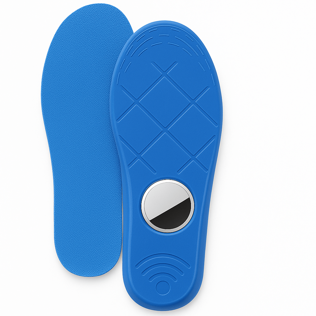 LuftSinn Tracking Insoles | Smart Insoles with AirTag Compartment | Comfortable Security Soles for Travel and Everyday Use
