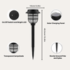 SUNPATH – Solar Powered LED Garden Path Lights for Safe & Decorative Outdoor Lighting (Set of 2)