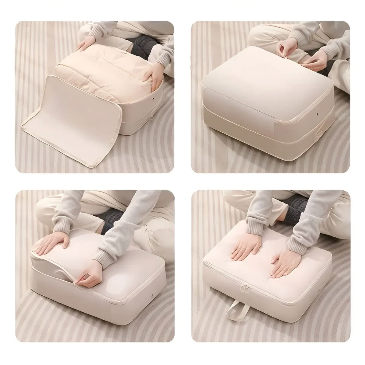 Space Saver Bags – Compression Bags for Clothes and Bedding, Up to 50 Percent Volume Reduction