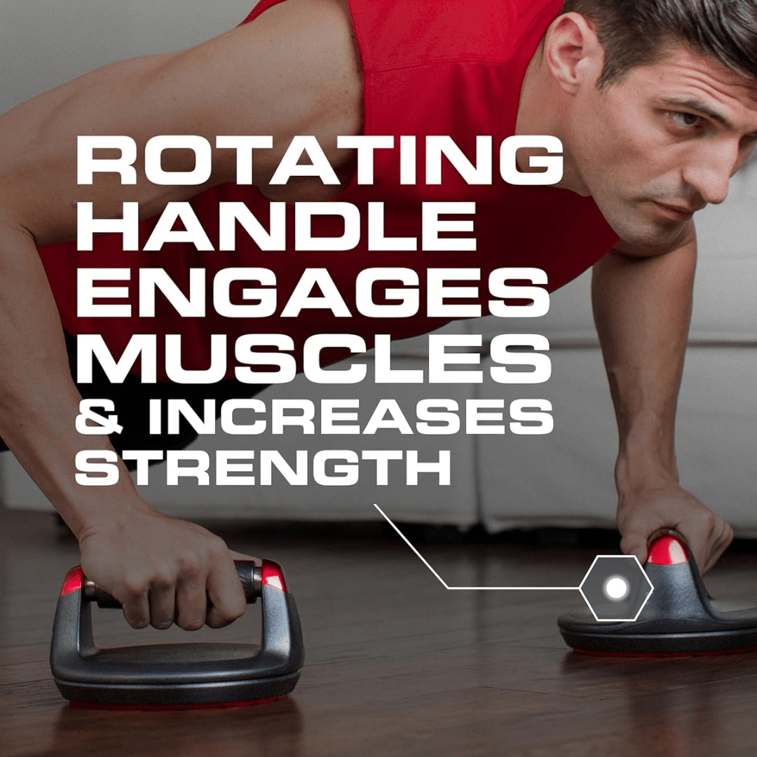 Spinfit – Rotating Push-Up Handles for Joint-Friendly Strength Training