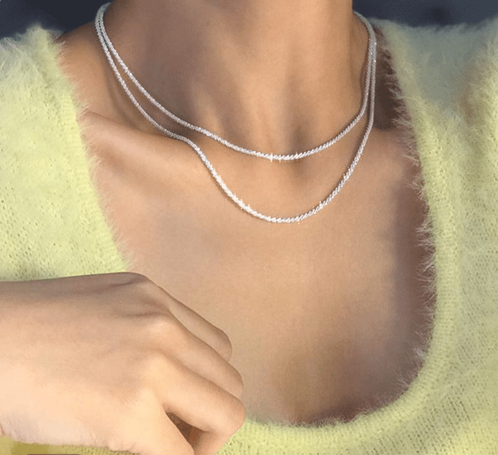 Starlight Necklace Set – Delicate 925 Silver Necklace Set for Elegant Style