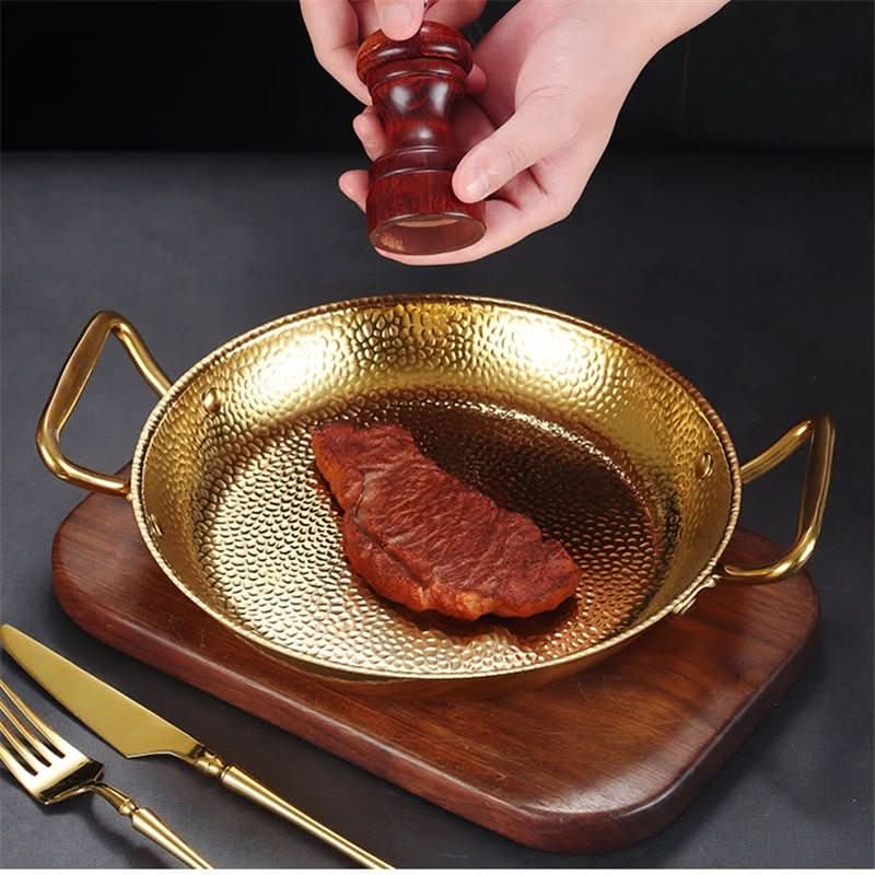 STEELCHEF – Hammered Stainless Steel Pot for Pans, Sauces & Versatile Cooking