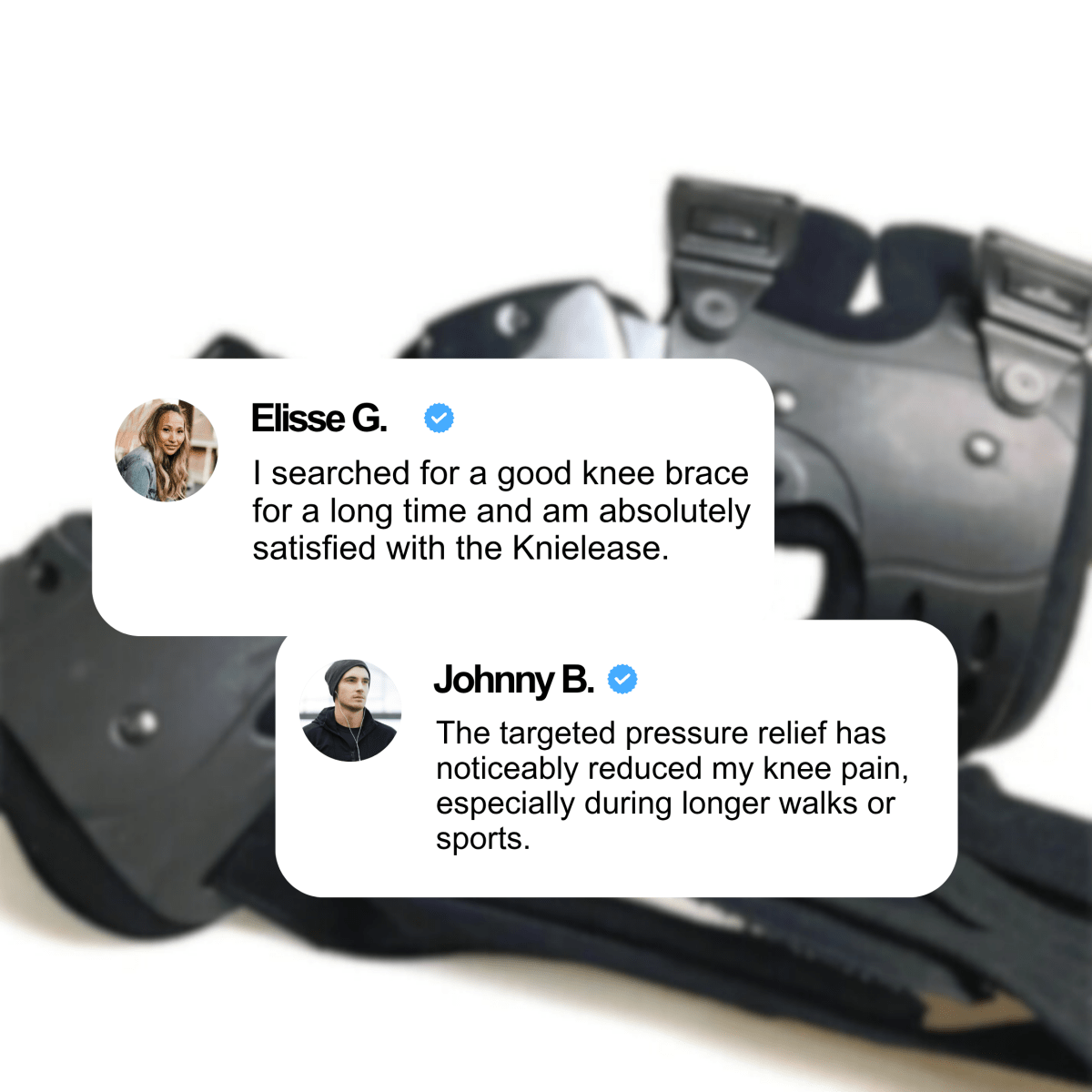 StepSecure – Adjustable Knee Clip for Stability and Pain Relief