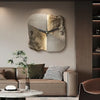 SteinAura – Modern Designer Sandstone Wall Clock