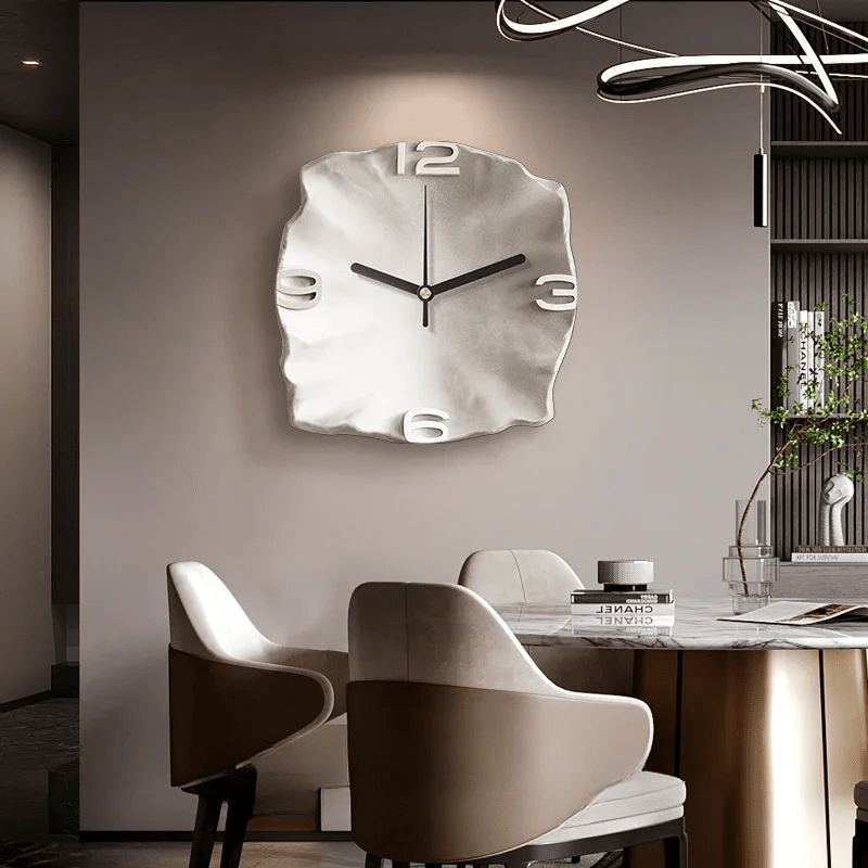 SteinAura – Modern Designer Sandstone Wall Clock