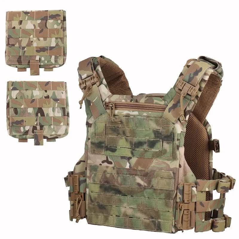 Tactical Armor Carrier – Modular Plate Carrier with Quick Release System and MOLLE