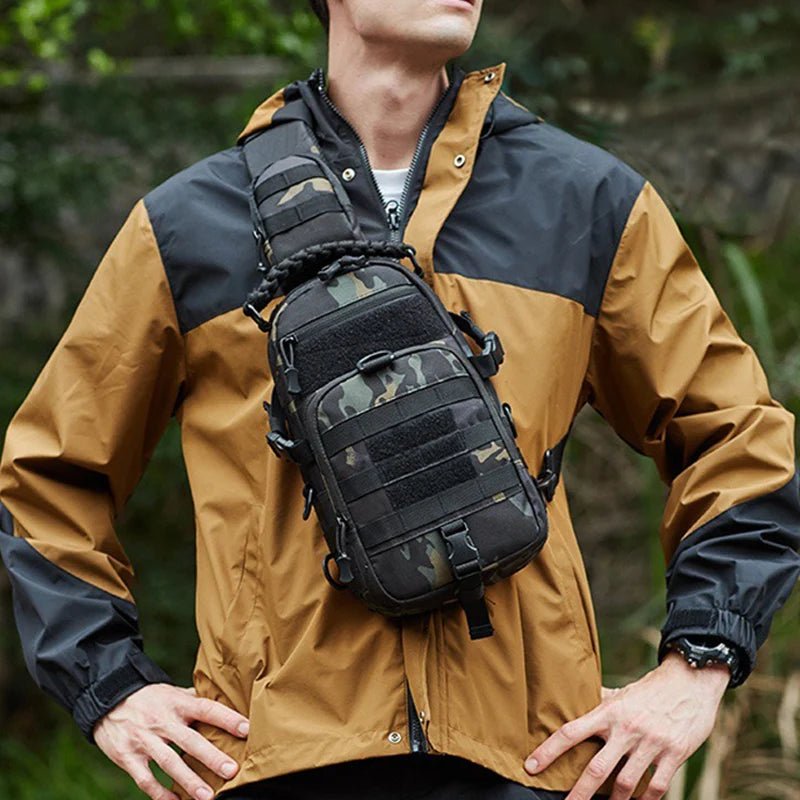 TACTIPACK – Taktische Brusttasche für Outdoor-Sport und Reisen 3