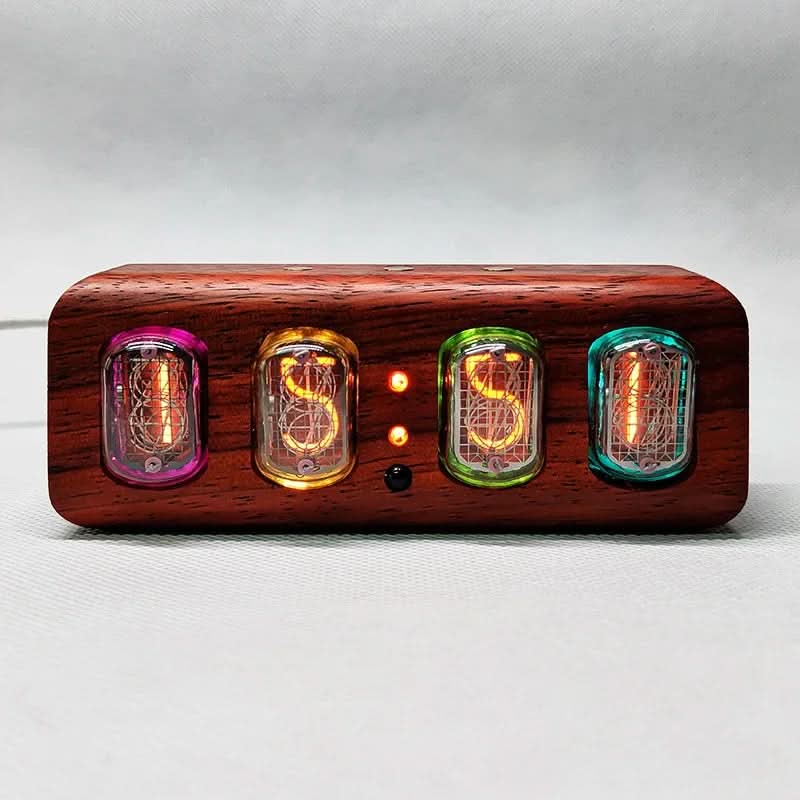 TEMPUSGLOW – Nixie-Röhrenuhr mit Bluetooth-Steuerung 0