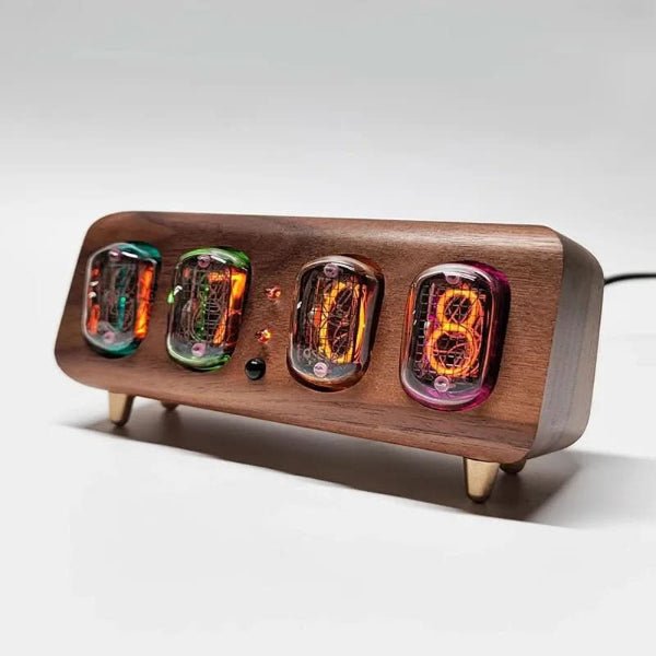 TEMPUSGLOW – Nixie-Röhrenuhr mit Bluetooth-Steuerung 1