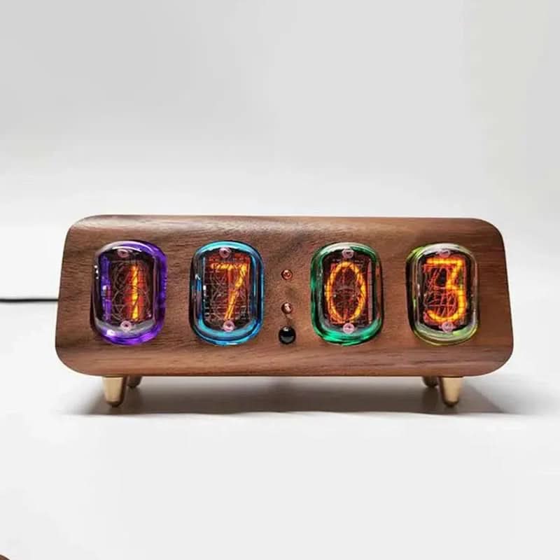 TEMPUSGLOW – Nixie-Röhrenuhr mit Bluetooth-Steuerung 3