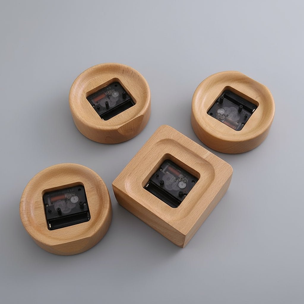 TIMBRIA – Eleganter Wecker aus Buchenholz 1