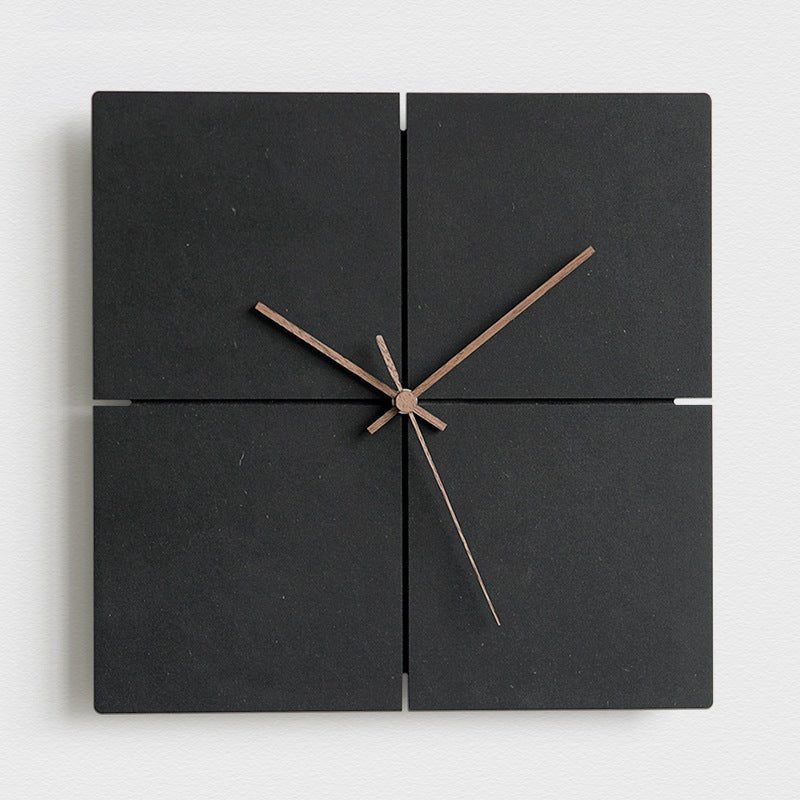 TIMEMUTE – Minimalistische, moderne, geräuschlose Wanduhr für Wohnzimmer 0