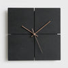 TIMEMUTE – Minimalistische, moderne, geräuschlose Wanduhr für Wohnzimmer 0