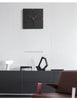 TIMEMUTE – Minimalistische, moderne, geräuschlose Wanduhr für Wohnzimmer 3