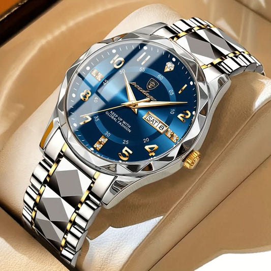 Titanforce Watch - Men's Watch - Waterproof Titanium Sports Watch with Chronograph and Alarm