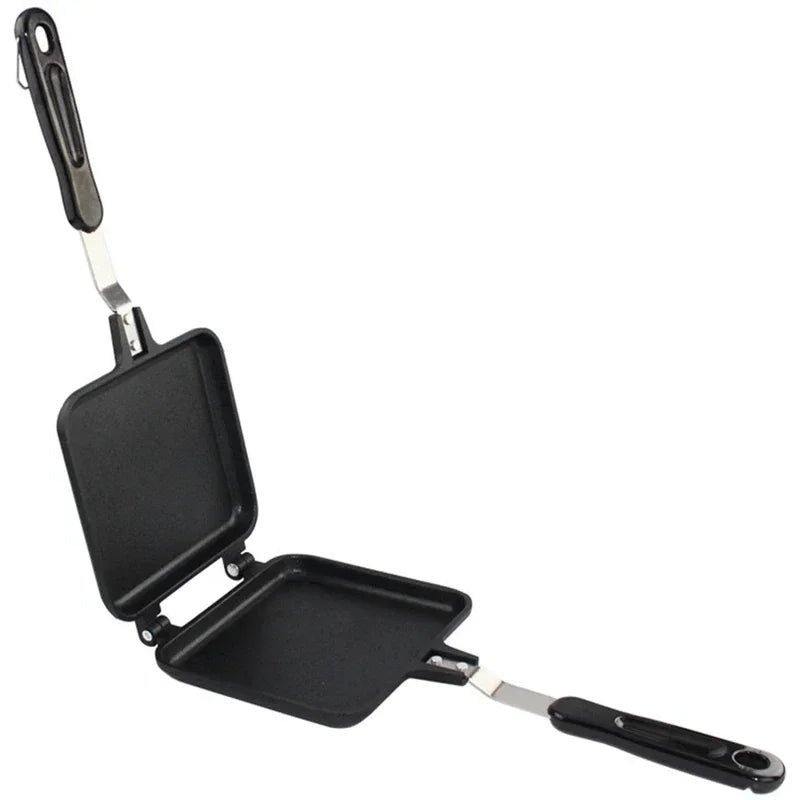 TOASTORIS – Doppelseitige Antihaft-Sandwichpfanne aus Aluminiumlegierung (35 × 15 cm) 3