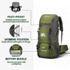 TRAILPRO 50L – Wanderrucksack Mit Atmungsaktivem Rückensystem Und Schuhfach