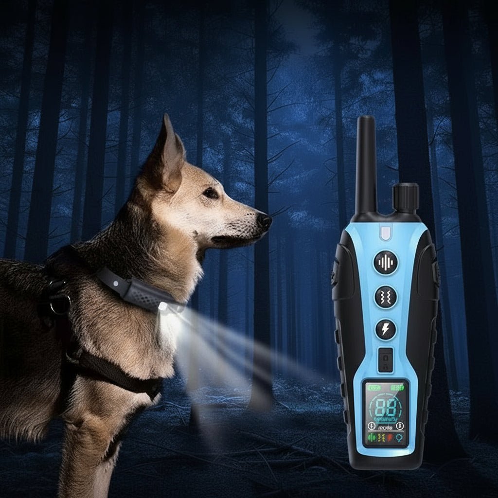 TRAINORIS – Wasserdichtes Elektroschockhalsband mit großer Reichweite, 2000 m Steuerung und 99 Stufen 1