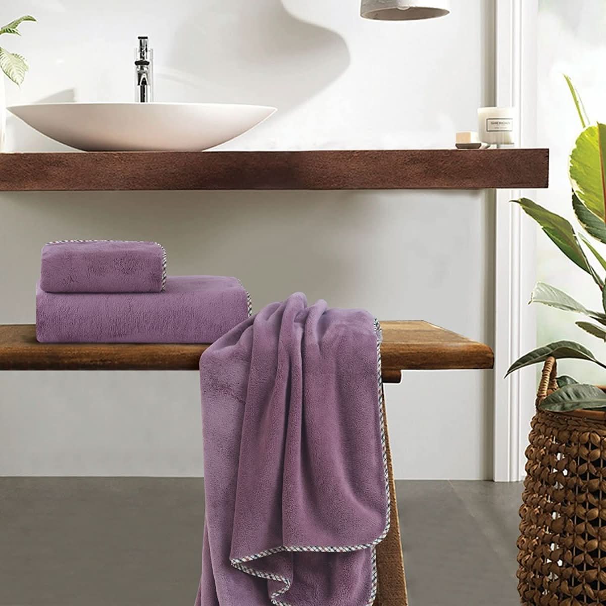 Aurevia Dry-Soft Towel | Microfiber Towel | Quick Drying & Super Absorbent | Travel