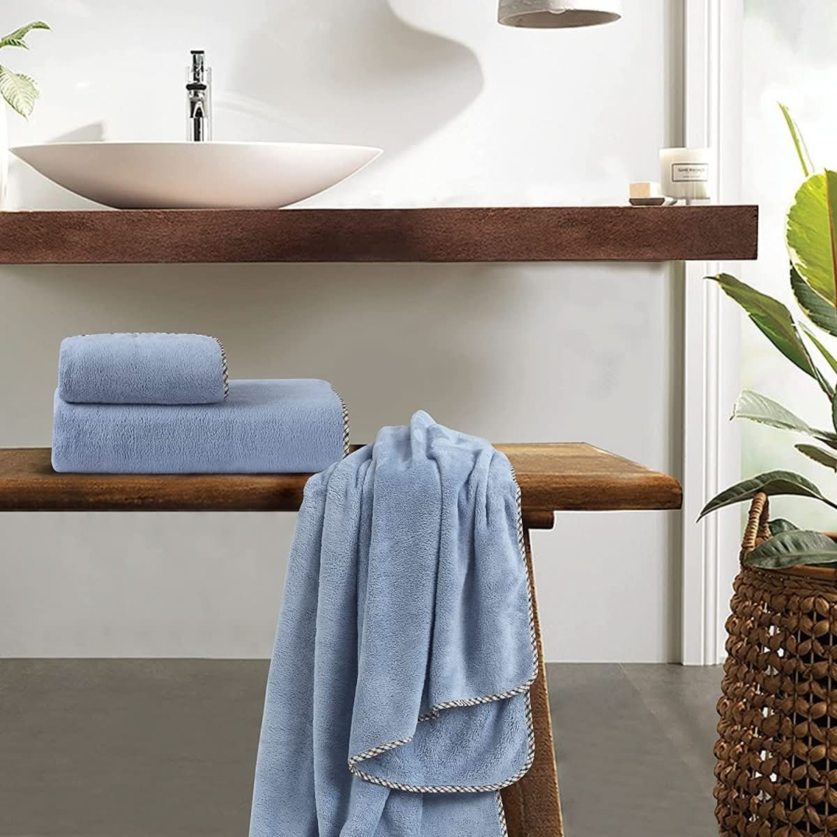 Aurevia Dry-Soft Towel | Microfiber Towel | Quick Drying & Super Absorbent | Travel