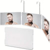 TRIFLEX Spiegel – 3-Wege-Frisier-Spiegel Mit Verstellbaren Haken Und Faltbarem Design