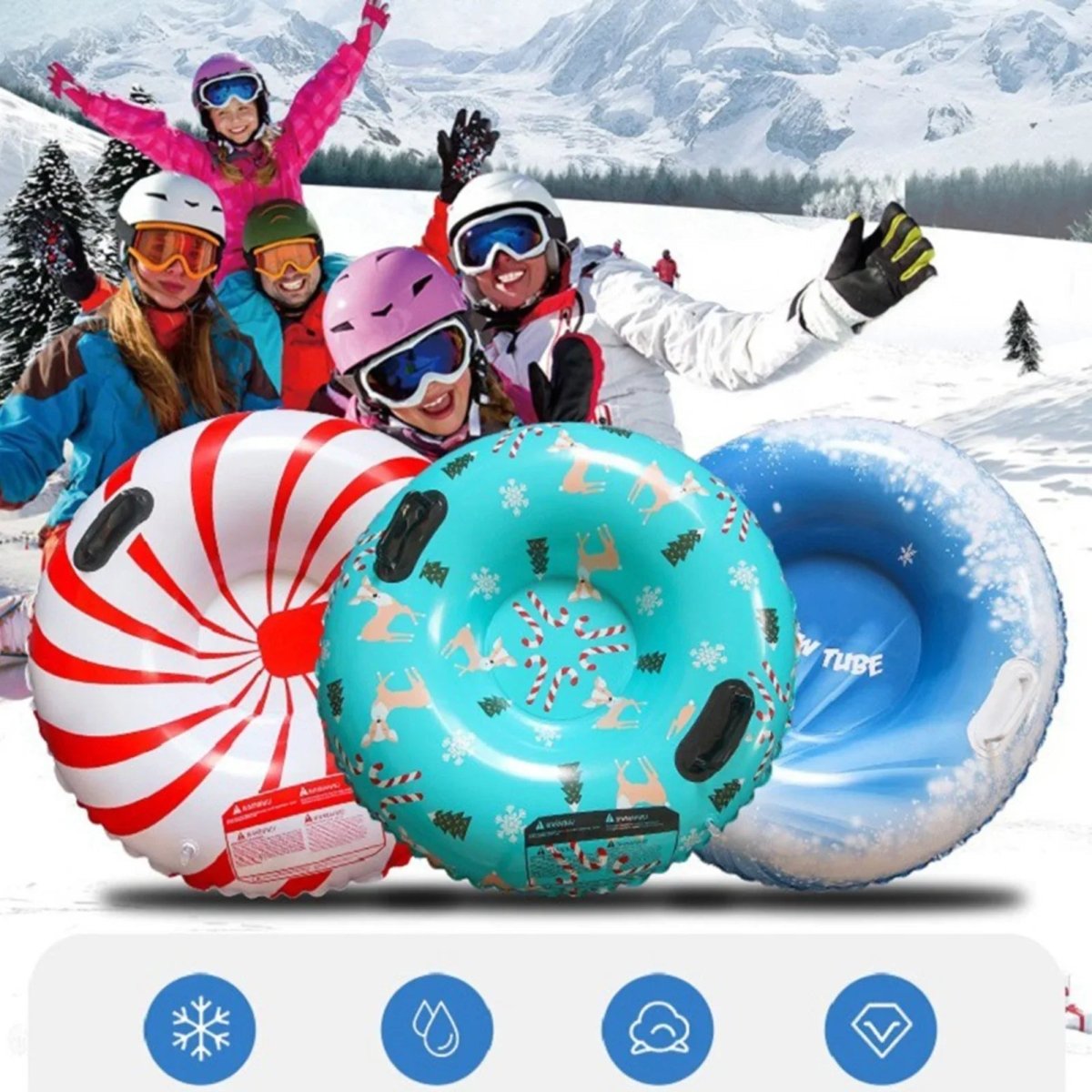 TUBERUSH – Aufblasbarer Schneereifen 4