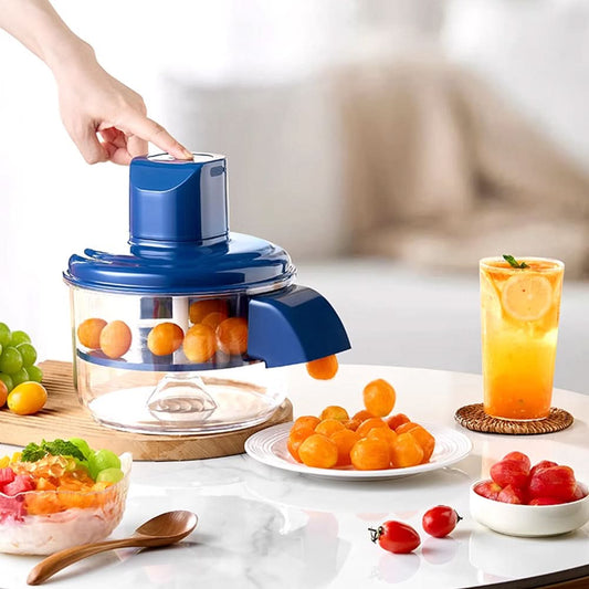 Tomivra – Elektrischer Schäler für Kirschtomaten, Trauben & mehr 3