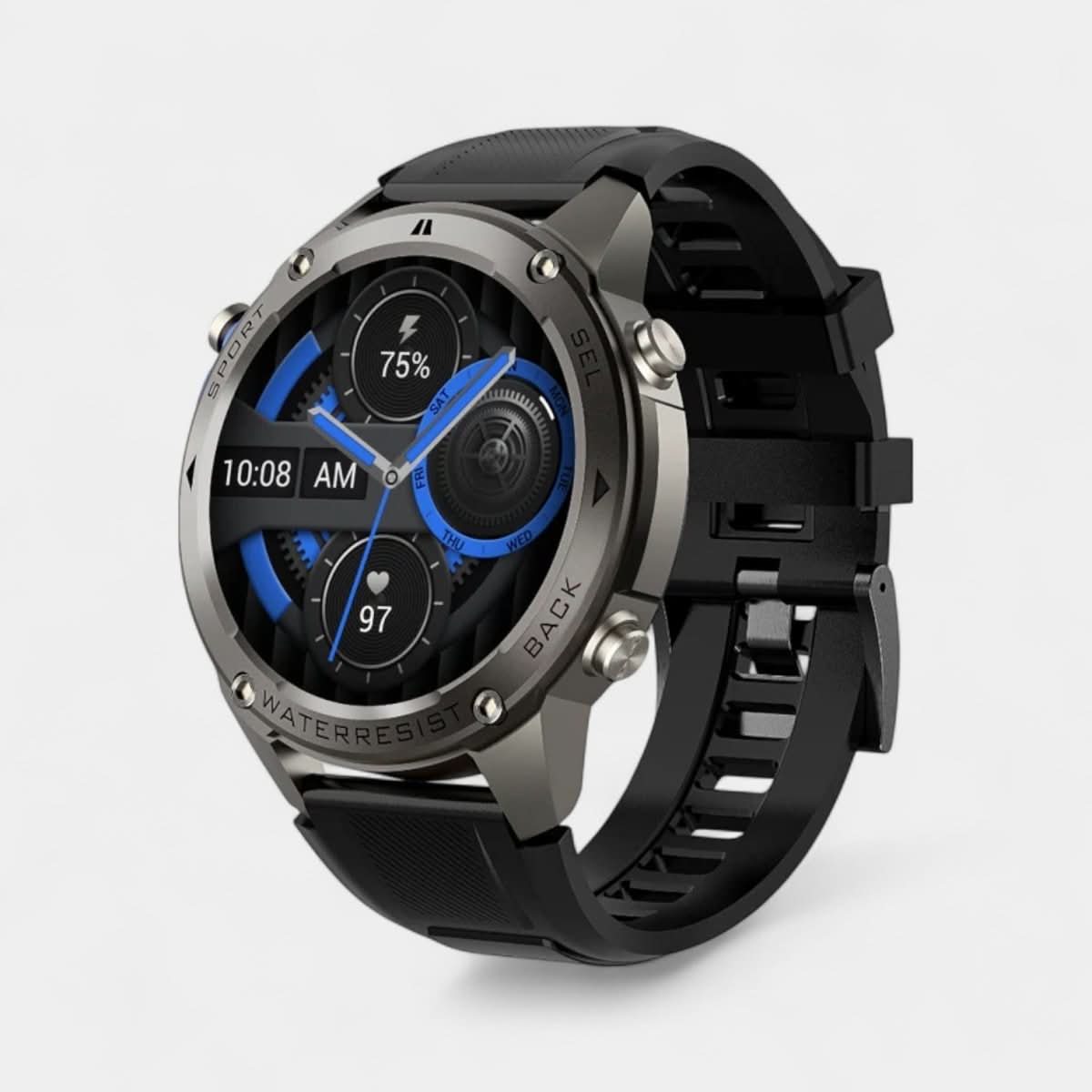 TrekSight X - Outdoor Smartwatch With GPS And Health Monitoring