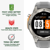 TrekSight X – Rugged Outdoor Smartwatch With GPS And Health Monitoring