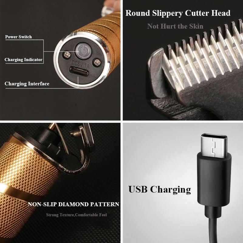 EasyTrim – Cordless Hair Trimmer With LED Status Display For Precise Styling