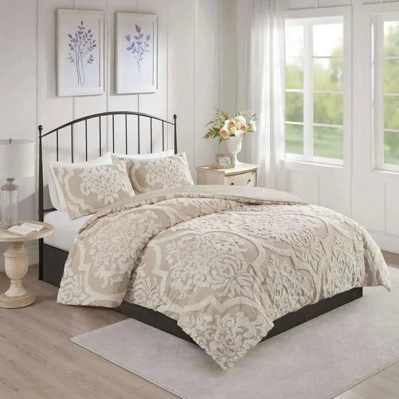 Flusha - Cotton Duvet Cover & Pillowcase Set