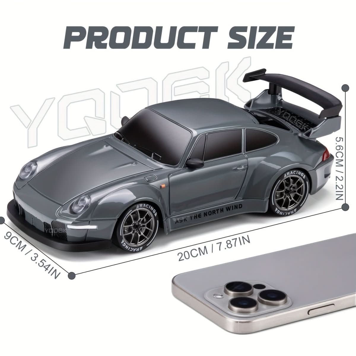Drift Racers - Remote-Controlled Car for LED Drifting and All-Wheel Drive Fun