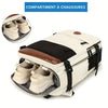 UrbanFlex Backpack - Travel Backpack with Shoe Compartment & Laptop Protection for Stress-Free Packing